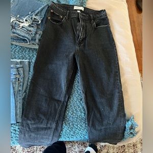 Abercrombie Ankle Straight Ultra High Rise Jeans size 6